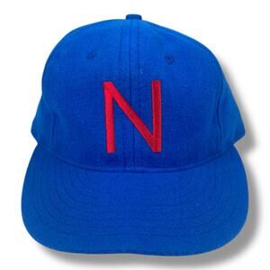 Ebbets Field Flannels Newark Bears 1947 Vintage Hat Cap Strapback Made In USA